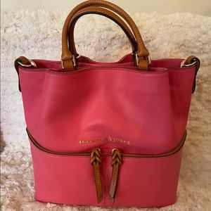 Dooney & Bourke City Dawson Bubble Gum Pink NWOT